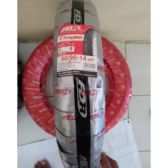 Ban tubles matic FDR flemino uk.90/90.14.free pentil.untuk semua jenis motor matic