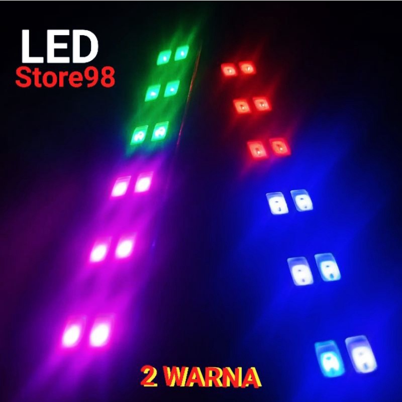 LAMPU LED STRIP DOBEL ROW 2 WARNA