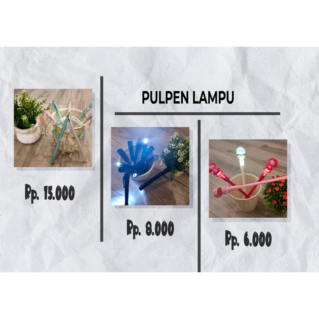 

Pulpen bercahaya 045