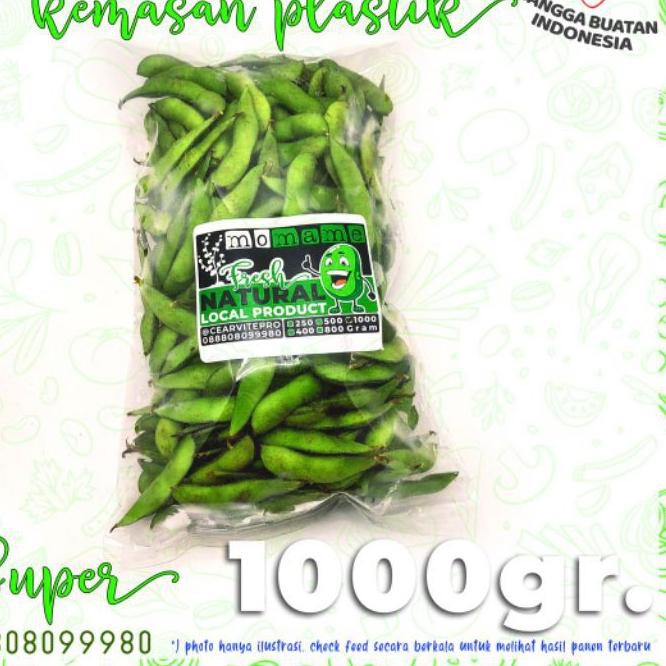 

Flash Sale!! KODE-597 Edamame - Kedelai Jepang Fresh - SUPER 1000 Gram / 1kg