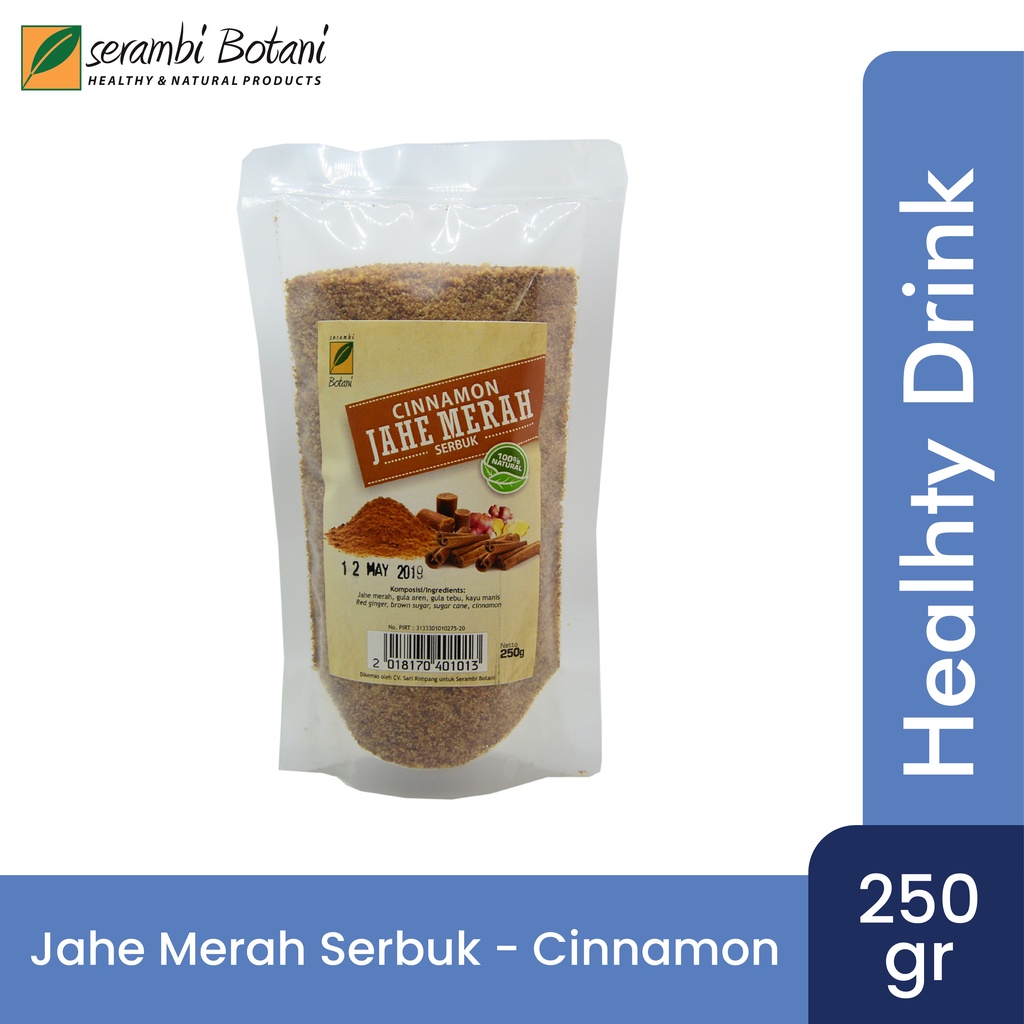 

Jahe Merah Serbuk Cinnamon Produk Sehat IPB