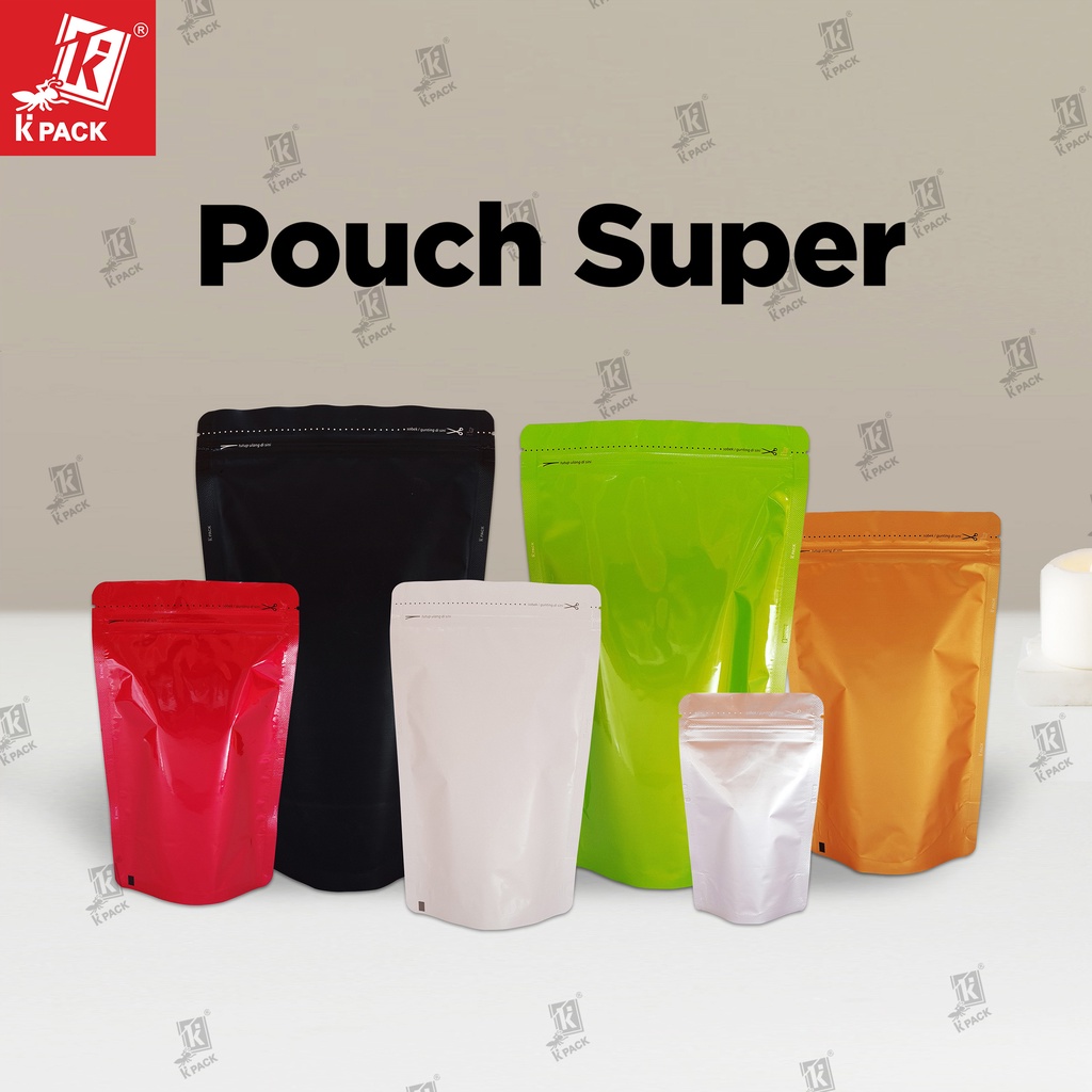 Kemasan Standing Pouch Klip Warna K Pack