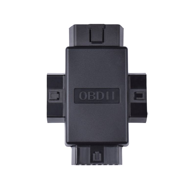 Cre Adapter Konektor Plug 1 Male Ke 3 Female 16 Pin OBD2 Untuk Diagnostik Mobil