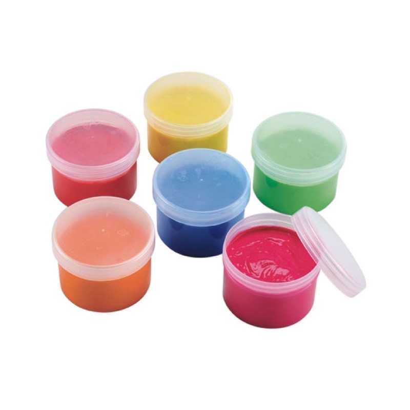 ELC Finger Paint Bits & Basics Bright 6 Colors