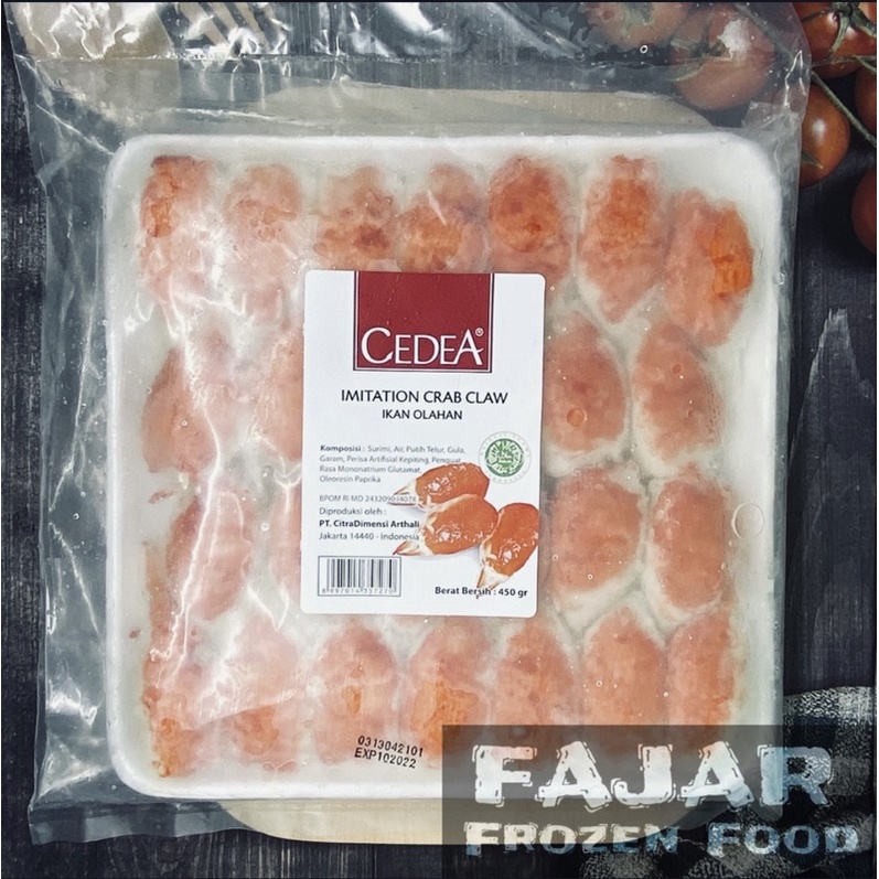 

Cedea Crab Claw 450gr