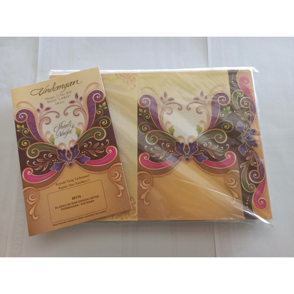 BLANKO UNDANGAN ERBA 88174