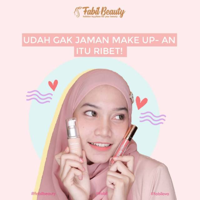 Paket Lipcream Daycream Fabil Beauty || Lipcream Moringa || Lipcream Fabil || Faoundation || BPOM