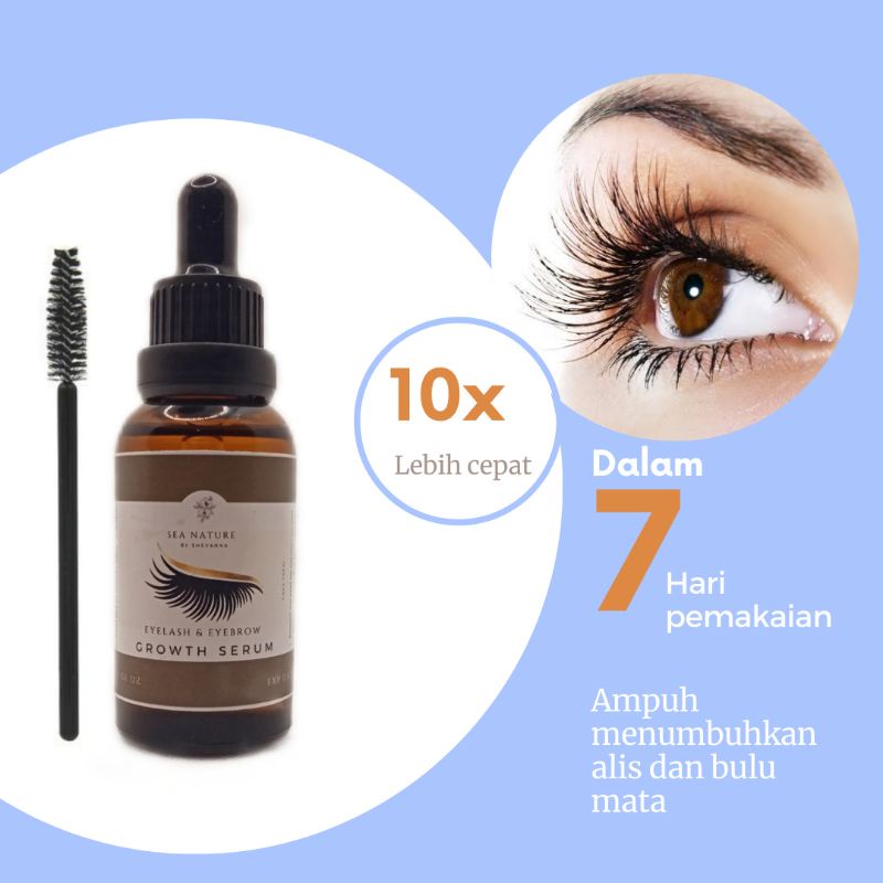 (Harga Grosir 10 pcs) Eyelash &amp; Eyebrow Growth Serum Penumbuh alis dan bulu mata