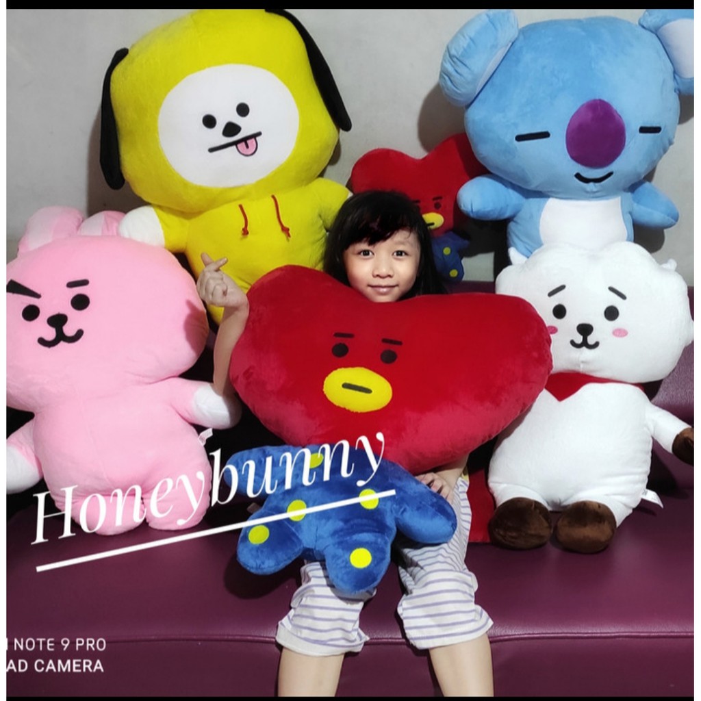 Boneka BTS BT21 unofficial super jumbo
