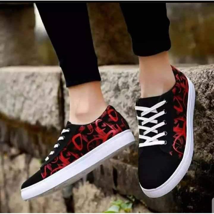 HUMAIRAH_OLDSHOP - Sepatu Sneakers Old Skool Sneaker Fetino Sepatu Pria dan Wanita Sepatu Terbaru