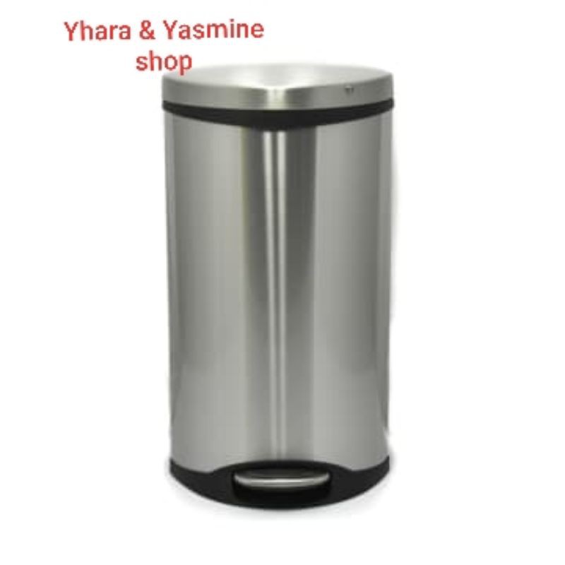 Tempat Sampah 30 Ltr Pedal Stainless
