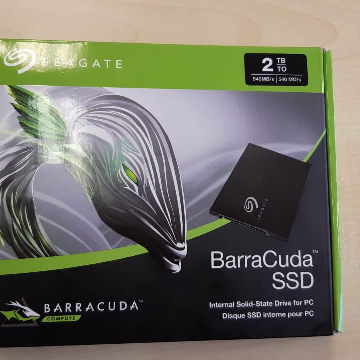 SSD Seagate Barracuda 2TB / SSD 2TB Seagate Barracuda