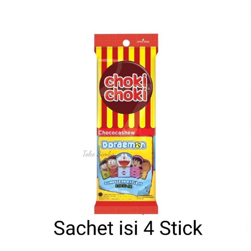 

coklat pasta Coki choki sachet isi 4 stik cokicoki chokichoki