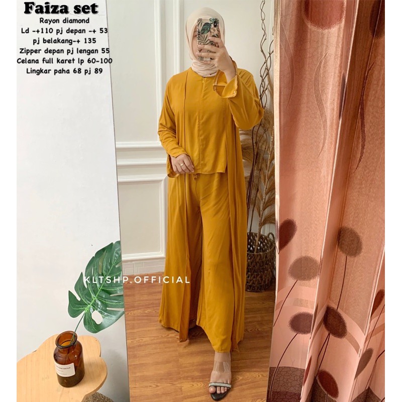 FAIZA SET / ONE SET RAYON / ONE SET PREMIUM