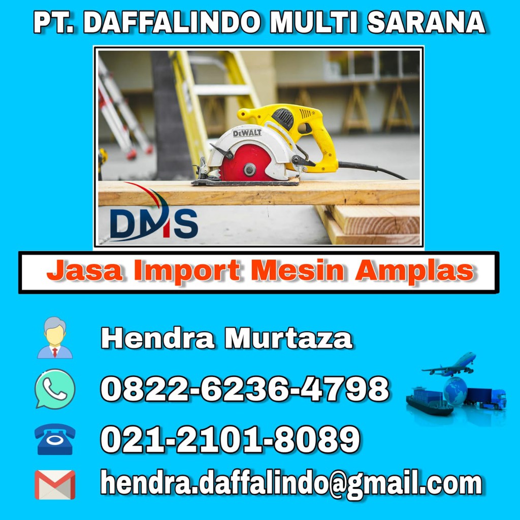 Jasa Import Mesin Amplas | Jasa Import Mesin Serut Kayu | Jasa Import Mesin Gerinda