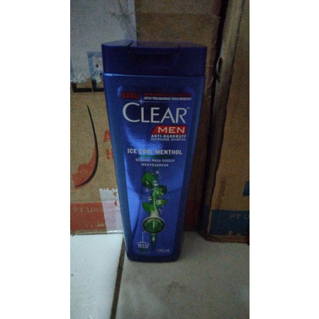 CLEAR SHAMPO BOTOL 170ML