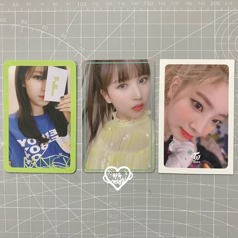 [Ready] TWICE FANCY & Summer Nights Dahyun Mina Jeongyeon Photocard Official - pc dance the night aw
