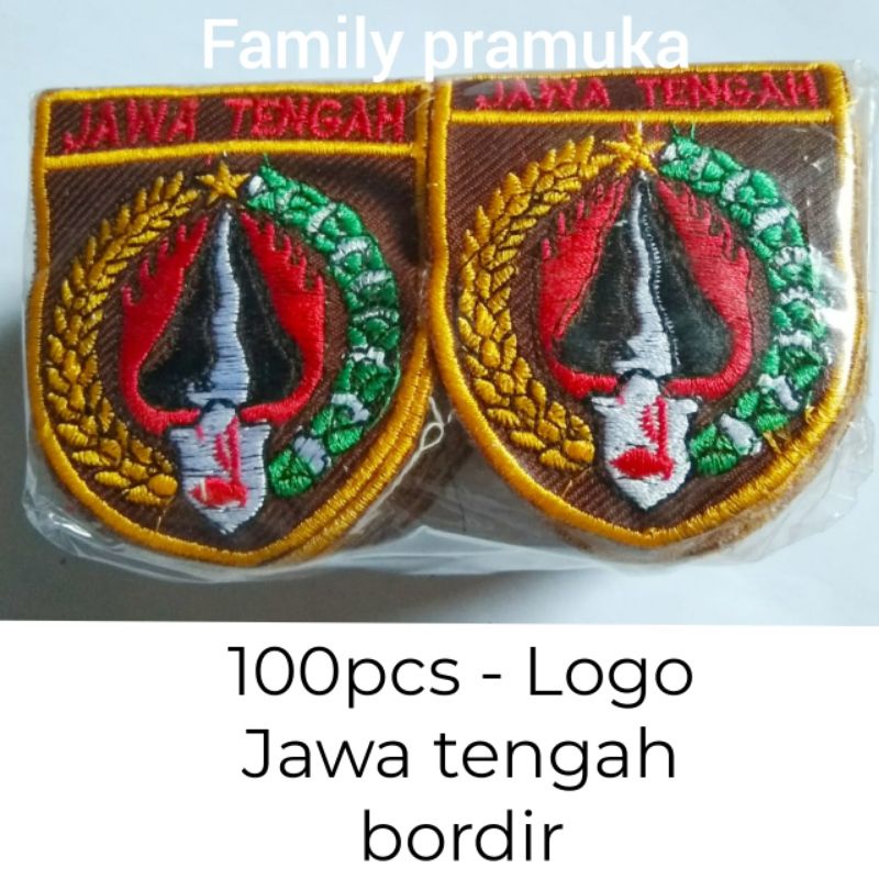 BED Jawa Tengah Bordir - Kwarda Jateng - Logo Jawa tengah