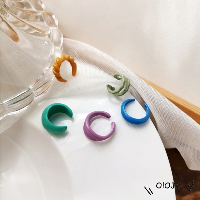 Klip Anting Gaya Korea Modis Aksesoris Fashion - ol