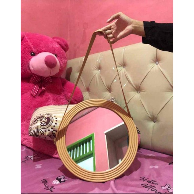 cermin bulat minimalis,cermin hias,cermin gantung kamar mandi
