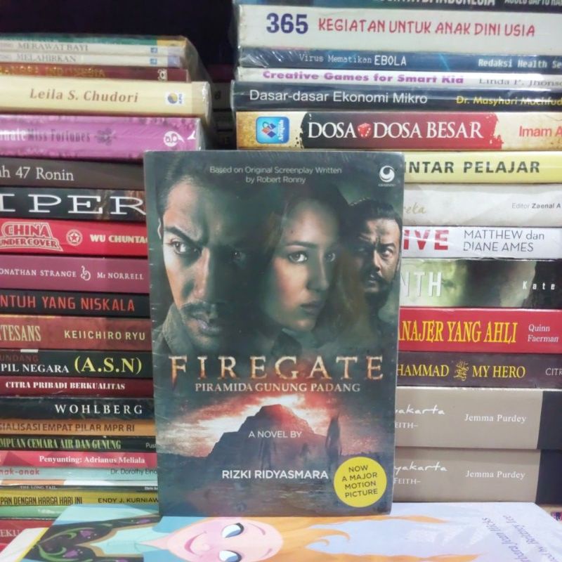 Jual Buku Original Firegate Piramida Gunung Padang A Novel Rizki Ridyasmara Shopee Indonesia 