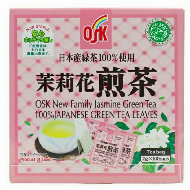 

[isi 50pc] OSK Jasmine Green Tea Japanese - Teh Melati Jepang Halal