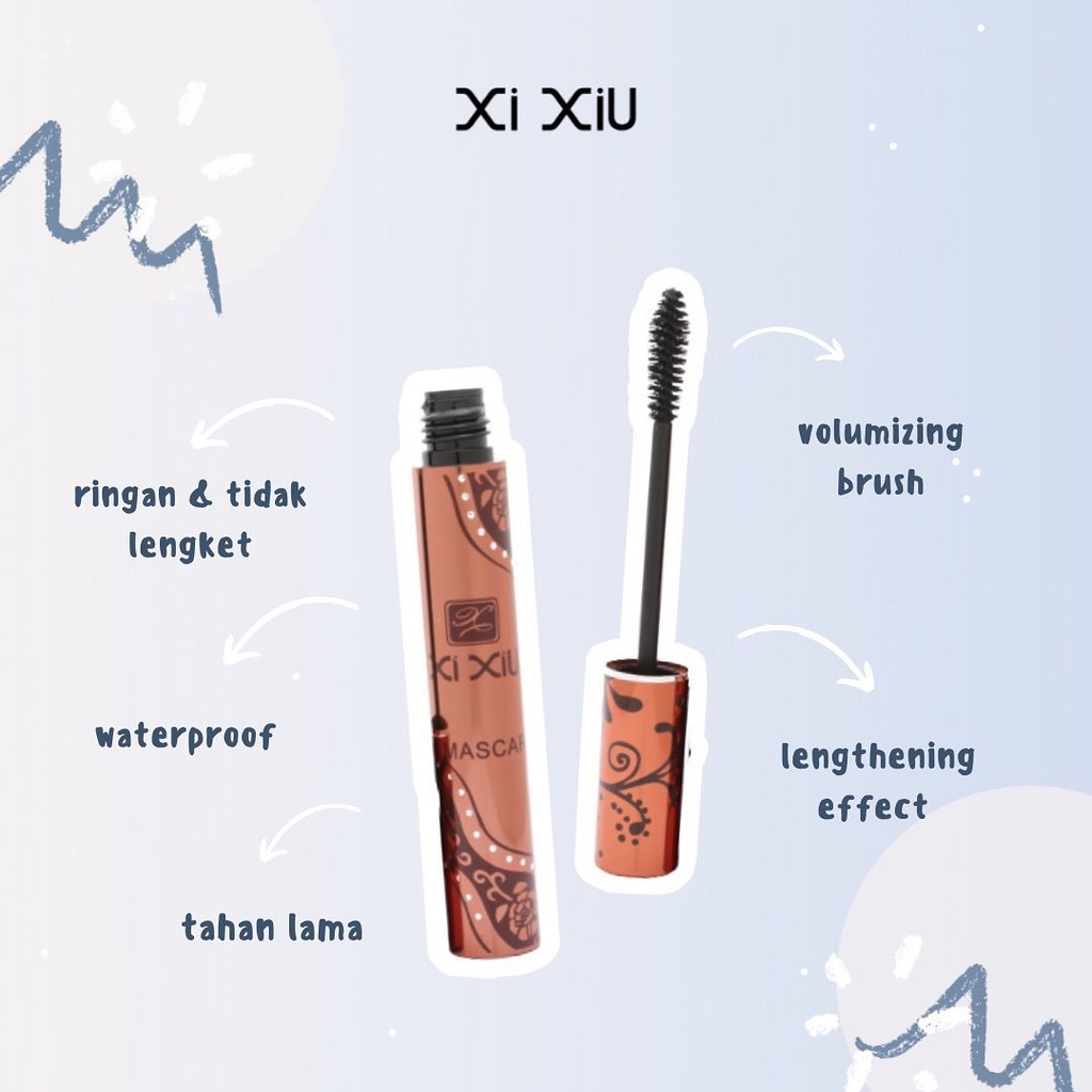 ❤ BELIA ❤ Xi Xiu Lovely | Black | Pink Mascara Divine Waterproof Volumizing BPOM | maskara XIXIU | BABY BUNNY