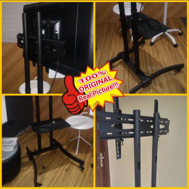 MURAH!!Bracket Tv Standing monitor 32&quot;-65&quot;  IMPORT QUALITY!! all series tv