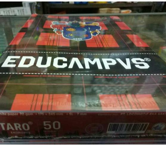 

Promo - Buku Tulis Campus Sintaro 50 lembar uk.Boxy/Besar/Panjang/B5