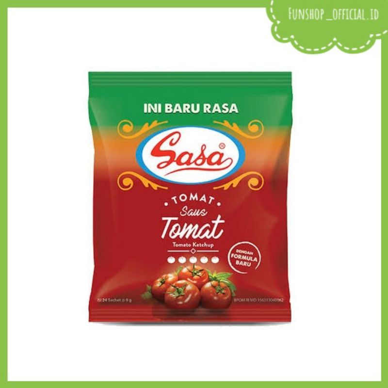 

SASA SAUS TOMAT SACHET / SASA SAMBEL ASLI SACHET 24x9gr
