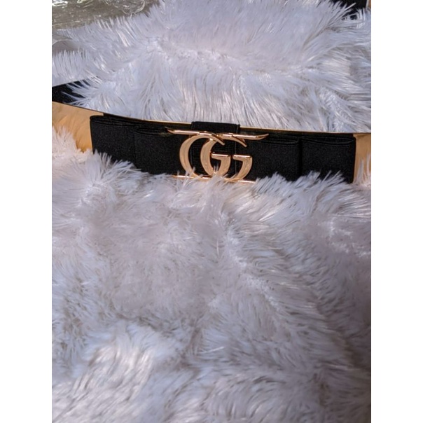 Sabuk PLAT Import Gesper Ikat Pinggang Wanita Emas/Obi Belt GOLD Flash Sale