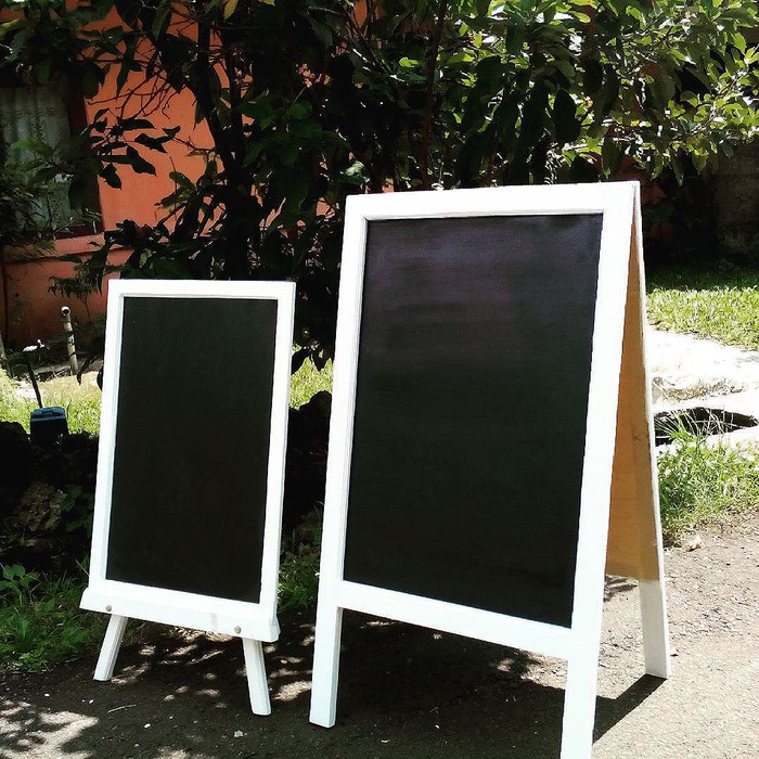 

MURAH Papan Tulis Hitam Menu Cafe