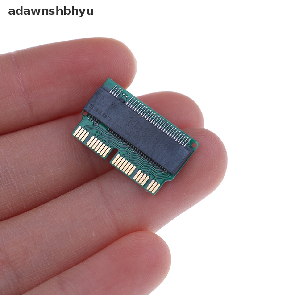 Adawnshbhyu NGFF M.2 NVME SSD converter card adapter card Untuk 2013-2015 Mac book air