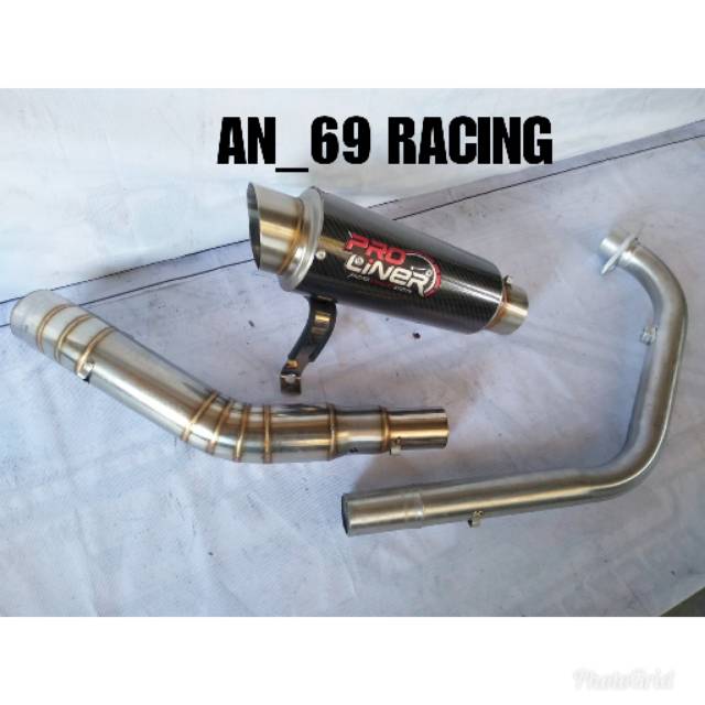 Knalpot Racing R9 Karbon Fullsistem Vixion New