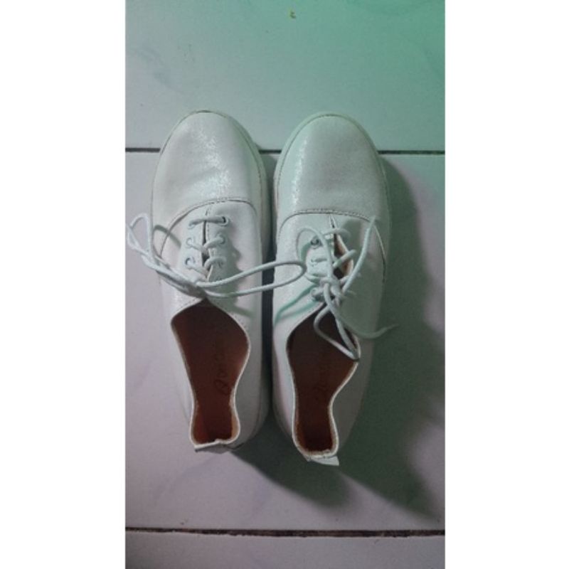 SEPATU KOREAN STYLE FASHION PUTIH FULL WHITE BARU NOT CONVERSE 70S JACK PURCELL VANS OS