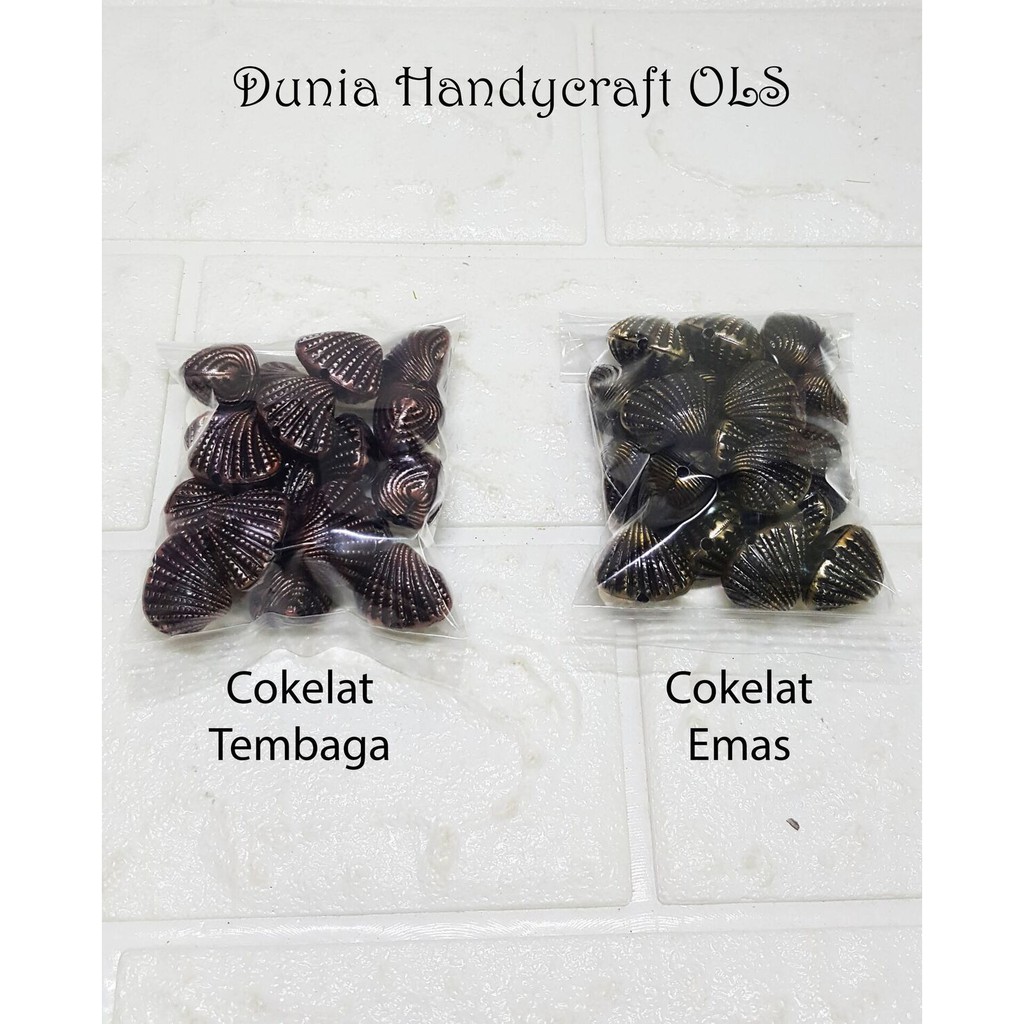 DIY Mote Kerang Kecil Bahan Kerajinan Tangan Bunga Anting Bros