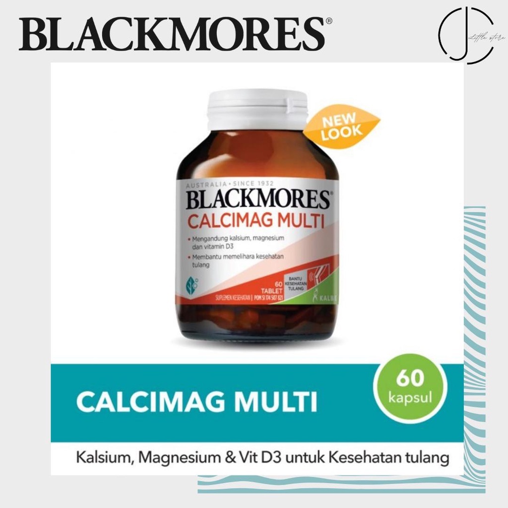 Blackmores Calcimag Multi BPOM Kalbe (Obat Tulang) - 30 tablet / 60 tablet