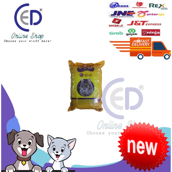 MAKANAN KUCING BOLT TUNA DONAT 1KG