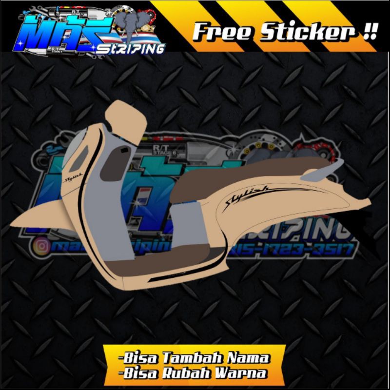 STRIPING SCOOPY 2021 PRESTIGE STYLISH