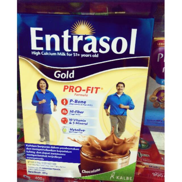 

Entrasol Gold rasa coklat - 400gram