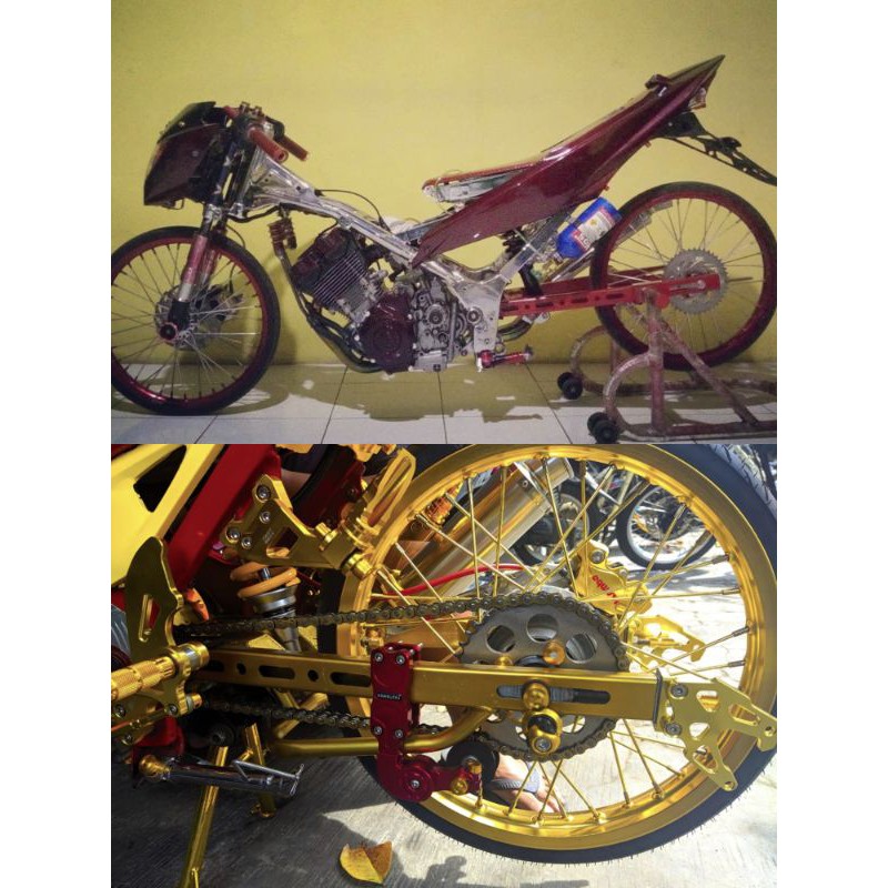 arm satria Fu fi & karbu replika B.pro & DKT bahan besi