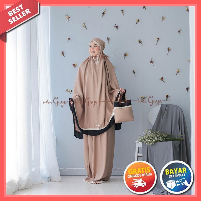 Mukena Dewasa Andin Ikatan Cinta Jumbo Kd Full Renda Seroja Terbaru Mukenah Dewasa Terbaru Rukuh Ade