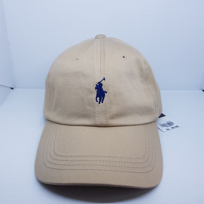 Topi POLO Krem Leather Strap Original