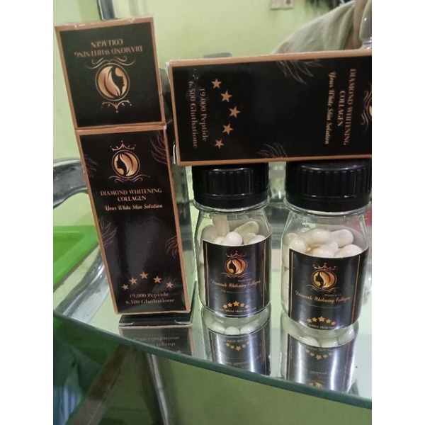PAKET 2 BOTOL DIAMANTE COLLAGEN WHITENING
