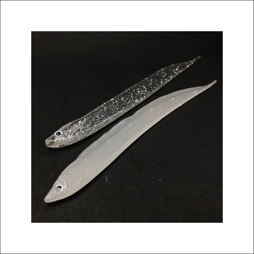 Lure Umpan Softlure Bentuk Ikan Layur 15cm - 14cm