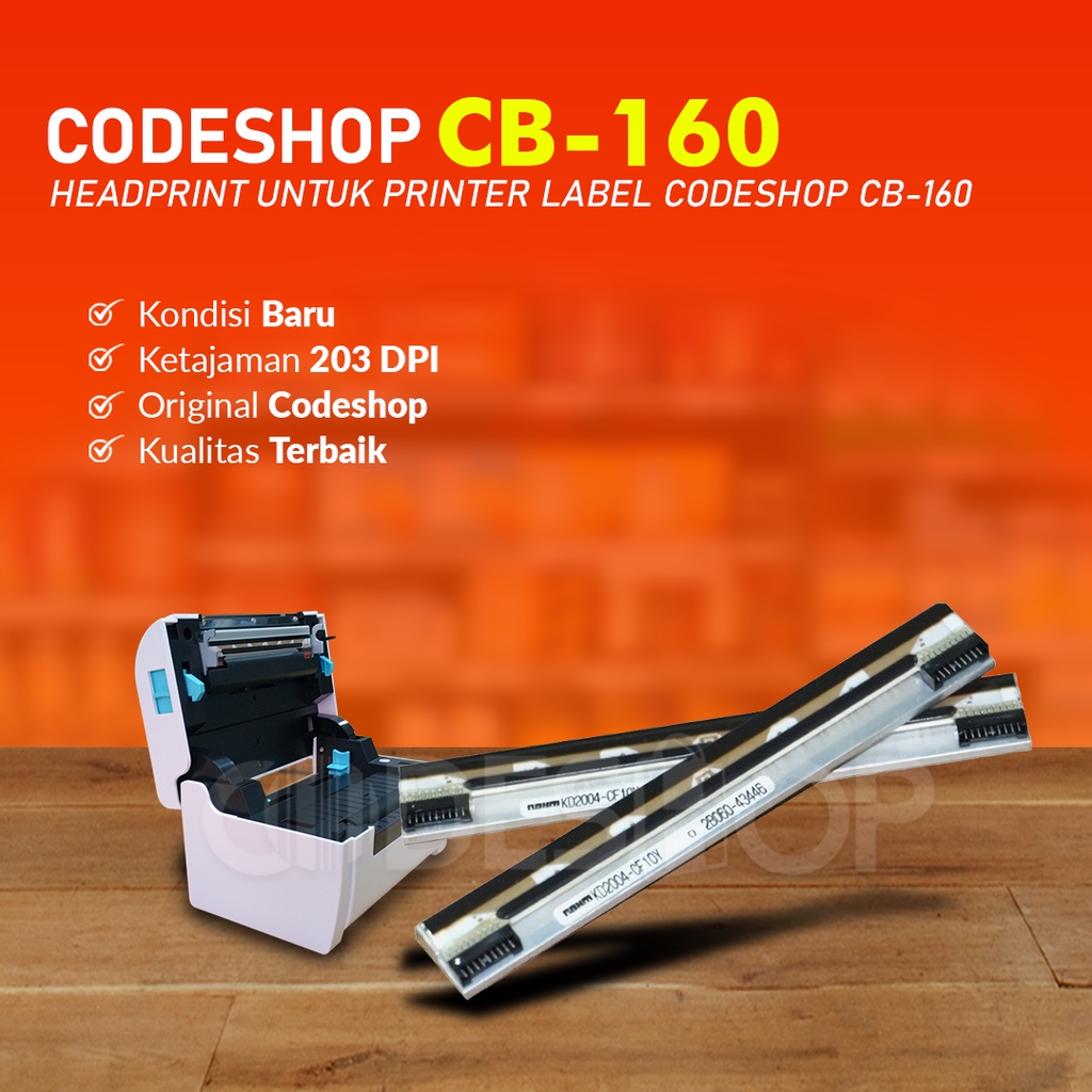 Headprint Printer Label Codeshop CB160BT