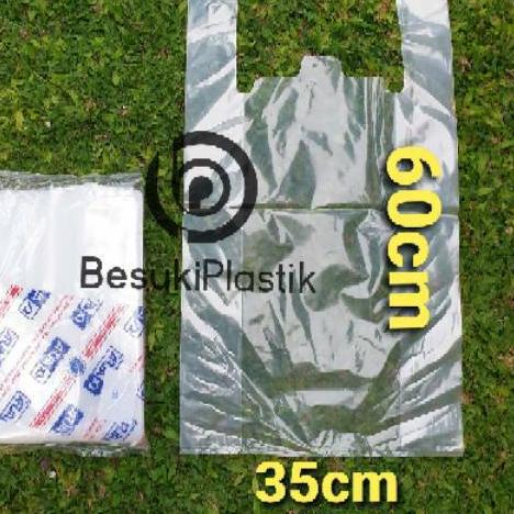 ☟ PE Kresek ALFA 35x60 / PE Kresek Besar Dus / PE Kresek Bening 35cm / Kantong Plastik PE Besar ♖