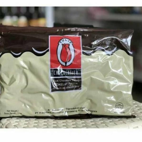 

*Ready Stock* ↬ Cokelat Filling merk Tulip kemasan 1 kg orinal ↦ Star Seller,!