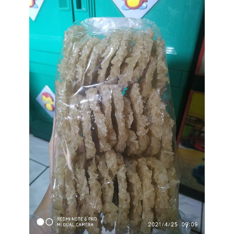 

rengginang/rengginang bawang putih/cemilan/makanan ringan