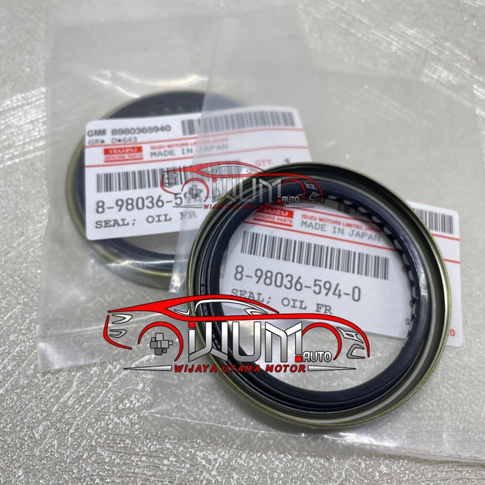 OIL SEAL FRONT WHEEL SEAL SIL RODA DEPAN ISUZU DMAX D-MAX D MAX MUX